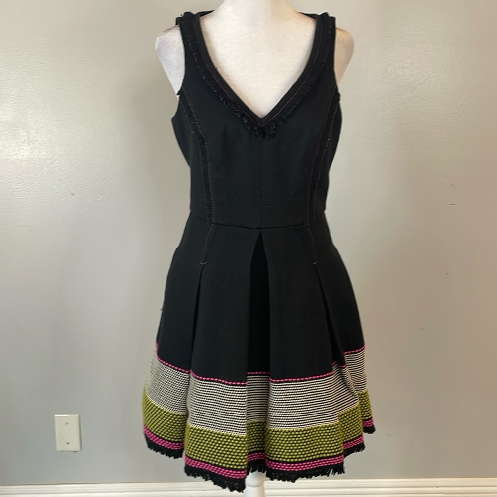 [Trina Turk] “Abela” Black Knit Dress - Size 4 - Picture 2 of 9